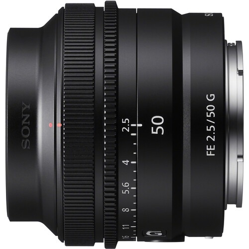 FE 50 mm F2.5 G